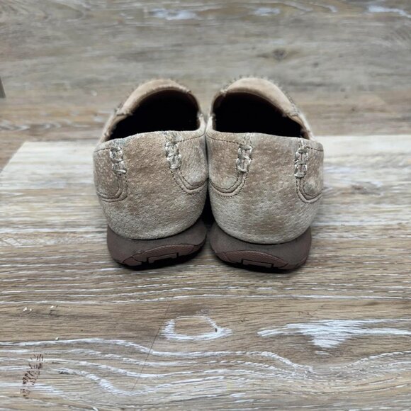 Skechers Brown Suede Bikers Pedestrian Comfort Shoes Women's Size 7.5 - Picture 3 of 7